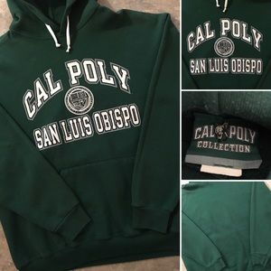 Cal Poly Collection Sweaters - Vintage Cal Poly San Luis Obispo Hoodie Cal Poly Collection Sweaters - Vintage Cal Poly San Luis Obispo Hoodie